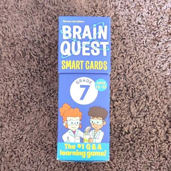 NWT Brain Quest Smart Cards Grade 7 - Picture 1 of 8